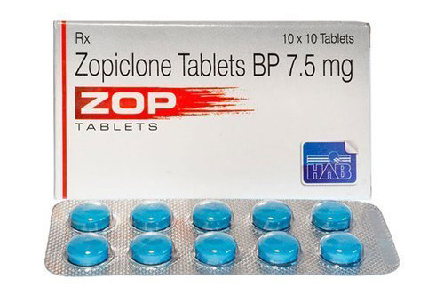 Zopiclone 7.5mg Tablets Blue